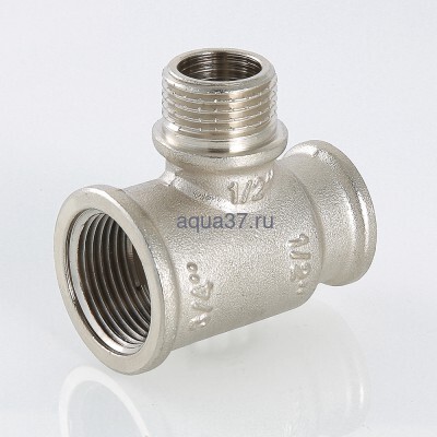 Тройник переходной с переходом на наружную резьбу 3/4" x 1/2" x 3/4" Valtec (вид 2) Тройник переходной с переходом на наружную резьбу 3/4" x 1/2" x 3/4" Valtec (фото, вид 2)