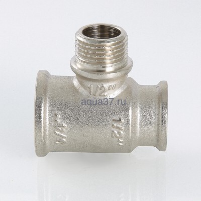 Тройник переходной с переходом на наружную резьбу 3/4" x 1/2" x 3/4" Valtec (вид 3) Тройник переходной с переходом на наружную резьбу 3/4" x 1/2" x 3/4" Valtec (фото, вид 3)