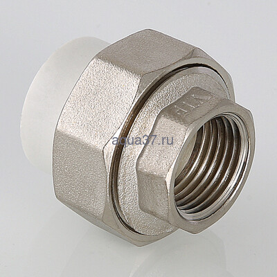 Американка 20 x 1/2" с внутренней резьбой Valtec (вид 4) Американка 20 x 1/2" с внутренней резьбой Valtec (фото, вид 4)