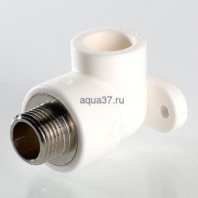 Угольник с креплением с наружной резьбой 20 x 1/2" Valtec (вид 2) Угольник с креплением с наружной резьбой 20 x 1/2" Valtec (фото, вид 2)