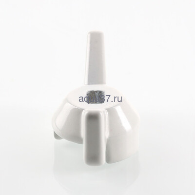 Ручка для крана белая (вид 1) Ручка для крана белая (фото, вид 1)