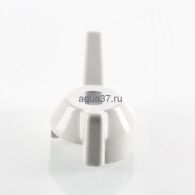 Ручка для крана белая (вид 5) Ручка для крана белая (фото, вид 5)