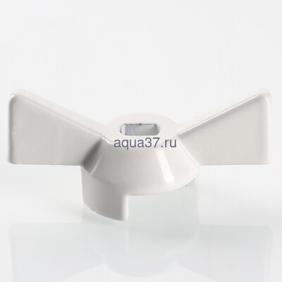 Ручка для крана белая (вид 7) Ручка для крана белая (фото, вид 7)