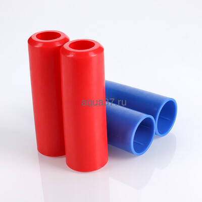 Втулка защитная на теплоизоляцию 16мм синяя (вид 4) Втулка защитная на теплоизоляцию 16мм синяя (фото, вид 4)