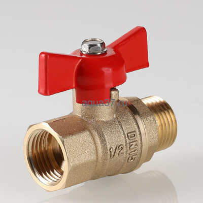 Кран шаровой 1/2" г/ш бабочка Valtec СТАНДАРТ (PN40) (вид 4) Кран шаровой 1/2" г/ш бабочка Valtec СТАНДАРТ (PN40) (фото, вид 4)