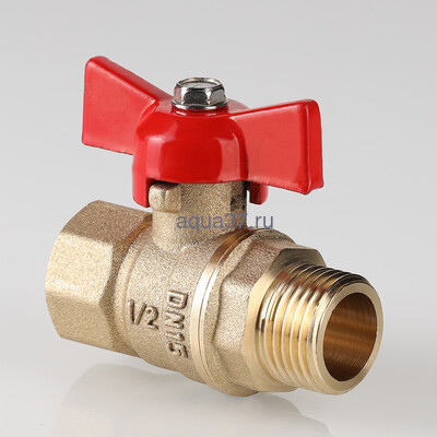 Кран шаровой 1/2" г/ш бабочка Valtec СТАНДАРТ (PN40) (вид 6) Кран шаровой 1/2" г/ш бабочка Valtec СТАНДАРТ (PN40) (фото, вид 6)