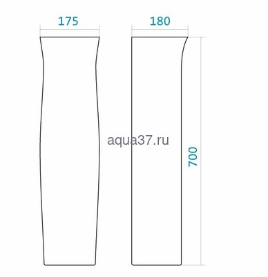 Пьедестал АНИМО Santek (вид 1) Пьедестал АНИМО Santek (фото, вид 1)