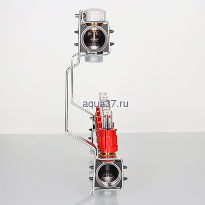 Коллекторный блок с расходомерами 8 выходов нержавейка Valtec (вид 6) Коллекторный блок с расходомерами 8 выходов нержавейка Valtec (фото, вид 6)