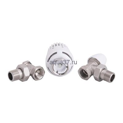 Комплект термооборудования угловой 1/2" GAPPO G459 (вид 1) Комплект термооборудования угловой 1/2" GAPPO G459 (фото, вид 1)