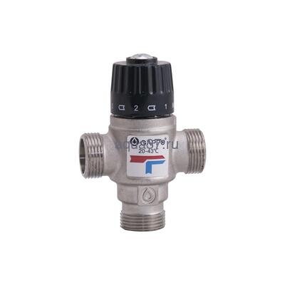 Термостатический смесительный клапан 3/4 GAPPO G1441.05 (фото, вид 5)