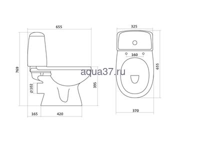 Унитаз-компакт "ЦЕЗАРЬ" Santek (вид 5) Унитаз-компакт "ЦЕЗАРЬ" Santek (фото, вид 5)