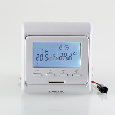 Хронотермостат электронный комнатный двухконтурный Valtec (вид 1) Хронотермостат электронный комнатный двухконтурный Valtec (фото, вид 1)