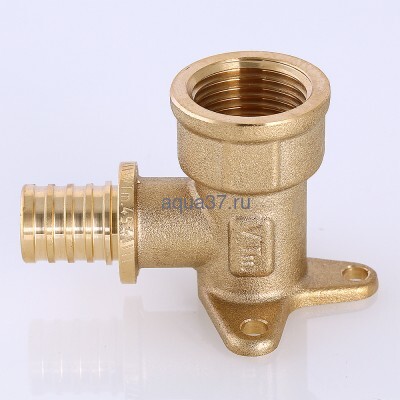 Аксиальный угольник с креплением 16 х 1/2 Valtec (вид 3) Аксиальный угольник с креплением 16 х 1/2 Valtec (фото, вид 3)