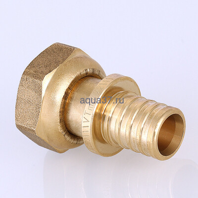 Аксиальная муфта с накидной гайкой 16 х 1/2 Valtec (вид 4) Аксиальная муфта с накидной гайкой 16 х 1/2 Valtec (фото, вид 4)