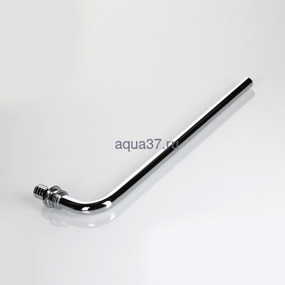 Аксиальный угольник с хромированной латунной трубкой с плавным поворотом короткий 20*2,8 мм х 15 мм Valtec (вид 2) Аксиальный угольник с хромированной латунной трубкой с плавным поворотом короткий 20*2,8 мм х 15 мм Valtec (фото, вид 2)