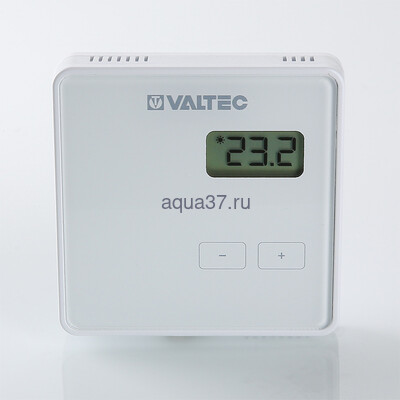 Терморегулятор комнатный беспроводной Valtec (вид 1) Терморегулятор комнатный беспроводной Valtec (фото, вид 1)