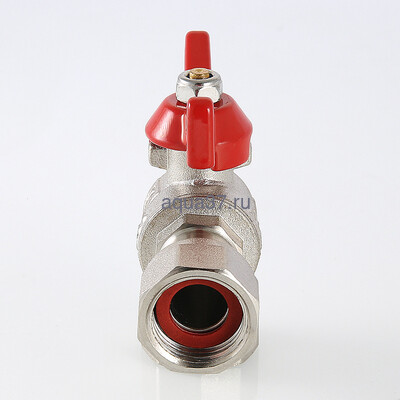 Кран шаровой угловой с накидной гайкой 1/2" г/г Valtec (вид 1) Кран шаровой угловой с накидной гайкой 1/2" г/г Valtec (фото, вид 1)