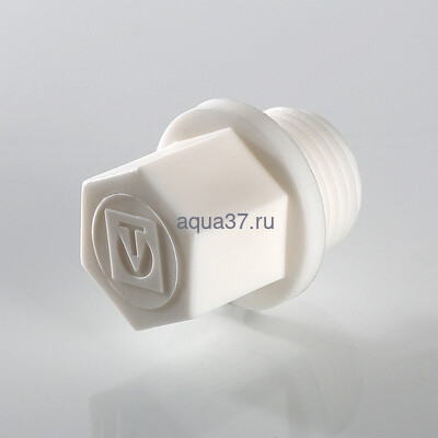 Пробка резьбовая 25 х 3/4" Valtec (вид 6) Пробка резьбовая 25 х 3/4" Valtec (фото, вид 6)