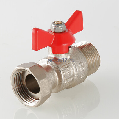 Кран шаровой с накидной гайкой 1/2" г/ш Valtec (вид 2) Кран шаровой с накидной гайкой 1/2" г/ш Valtec (фото, вид 2)