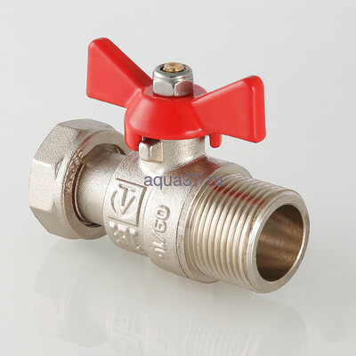 Кран шаровой с накидной гайкой 1/2" г/ш Valtec (вид 4) Кран шаровой с накидной гайкой 1/2" г/ш Valtec (фото, вид 4)