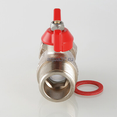 Кран шаровой с накидной гайкой 1/2" г/ш Valtec (вид 5) Кран шаровой с накидной гайкой 1/2" г/ш Valtec (фото, вид 5)