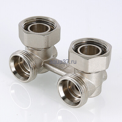 Узел нижнего подключения радиатора угловой Valtec (вид 2) Узел нижнего подключения радиатора угловой Valtec (фото, вид 2)