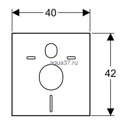 Звукоизолирующая прокладка для унитаза, биде Geberit (вид 4) Звукоизолирующая прокладка для унитаза, биде Geberit (фото, вид 4)