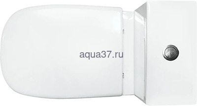 Унитаз-компакт "QUADRO" Sanita Luxe (вид 1) Унитаз-компакт "QUADRO" Sanita Luxe (фото, вид 1)