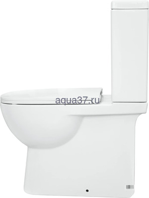 Унитаз-компакт "QUADRO" Sanita Luxe (вид 3) Унитаз-компакт "QUADRO" Sanita Luxe (фото, вид 3)