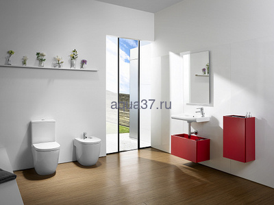 Унитаз-компакт "Meridian-N" Roca (вид 2) Унитаз-компакт "Meridian-N" Roca (фото, вид 2)