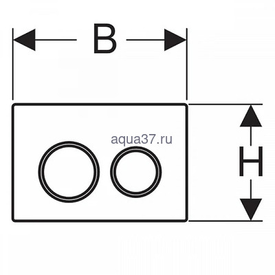 Клавиша смыва Omega 20 лакированный матовый хром (вид 1) Клавиша смыва Omega 20 лакированный матовый хром (фото, вид 1)