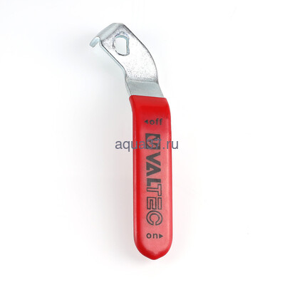 Стальная рукоятка для крана 1/2" и 3/4" Valtec (вид 2) Стальная рукоятка для крана 1/2" и 3/4" Valtec (фото, вид 2)