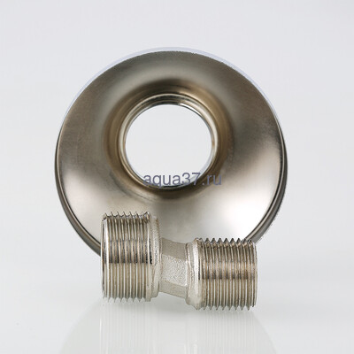 Эксцентрик с декоративной чашкой 3/4" х 1/2" Valtec (вид 2) Эксцентрик с декоративной чашкой 3/4" х 1/2" Valtec (фото, вид 2)