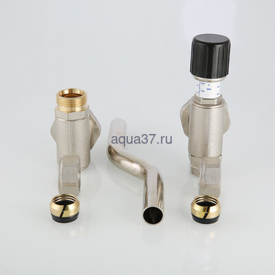 Байпас тупиковый с перепускным клапаном Valtec (вид 6) Байпас тупиковый с перепускным клапаном Valtec (фото, вид 6)