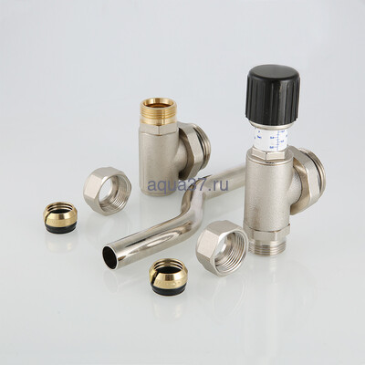 Байпас тупиковый с перепускным клапаном Valtec (вид 7) Байпас тупиковый с перепускным клапаном Valtec (фото, вид 7)