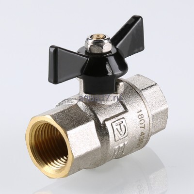 Кран шаровой 3/4" г/г бабочка Perfect Valtec (вид 2) Кран шаровой 3/4" г/г бабочка Perfect Valtec (фото, вид 2)