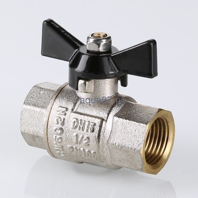 Кран шаровой 3/4" г/г бабочка Perfect Valtec (вид 4) Кран шаровой 3/4" г/г бабочка Perfect Valtec (фото, вид 4)