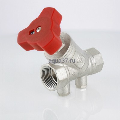 Клапан балансировочный ручной 1/2" с пониженной пропускной способностью Valtec (вид 6) Клапан балансировочный ручной 1/2" с пониженной пропускной способностью Valtec (фото, вид 6)