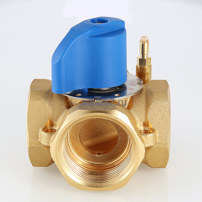 Четырехходовой смесительный клапан 3/4" Valtec (вид 3) Четырехходовой смесительный клапан 3/4" Valtec (фото, вид 3)