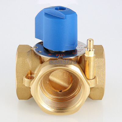 Четырехходовой смесительный клапан 3/4" Valtec (вид 5) Четырехходовой смесительный клапан 3/4" Valtec (фото, вид 5)