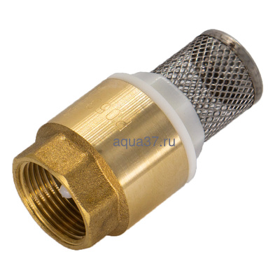Клапан обратный 1/2" с сеткой (вид 2) Клапан обратный 1/2" с сеткой (фото, вид 2)
