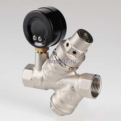 Редуктор давления с фильтром и манометром 1/2" от 2 до 5 бар Valtec (вид 4) Редуктор давления с фильтром и манометром 1/2" от 2 до 5 бар Valtec (фото, вид 4)