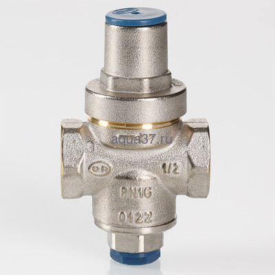 Редуктор давления поршневой PN16 с выходом для манометра от 1 до 5,5 бара 1/2" OR (вид 3) Редуктор давления поршневой PN16 с выходом для манометра от 1 до 5,5 бара 1/2" OR (фото, вид 3)