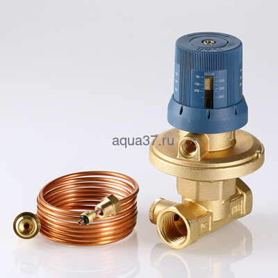 Автоматический регулятор перепада давления 3/4" 50-300 мбар Valtec (вид 2) Автоматический регулятор перепада давления 3/4" 50-300 мбар Valtec (фото, вид 2)