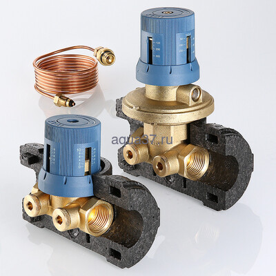 Автоматический регулятор перепада давлений в комплекте с запорно-регулировочным клапаном 3/4" 50-300 мбар Valtec (вид 6) Автоматический регулятор перепада давлений в комплекте с запорно-регулировочным клапаном 3/4" 50-300 мбар Valtec (фото, вид 6)