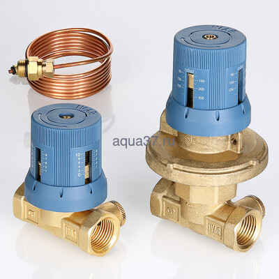 Автоматический регулятор перепада давлений в комплекте с запорно-регулировочным клапаном 1" 50-300 мбар Valtec (вид 4) Автоматический регулятор перепада давлений в комплекте с запорно-регулировочным клапаном 1" 50-300 мбар Valtec (фото, вид 4)