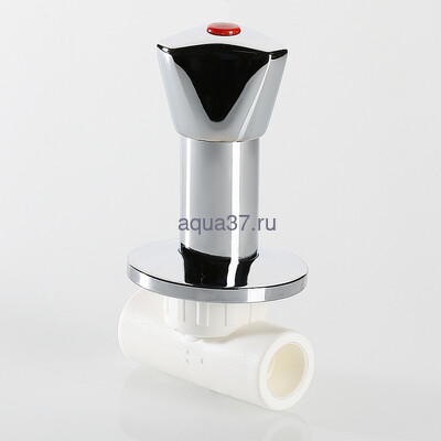 Вентиль хромированный 25 Valtec (вид 4) Вентиль хромированный 25 Valtec (фото, вид 4)