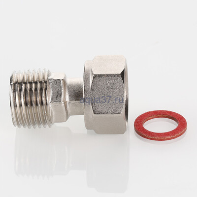 Полусгон с накидной гайкой 1/2" Valtec (вид 1) Полусгон с накидной гайкой 1/2" Valtec (фото, вид 1)