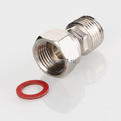 Полусгон с накидной гайкой 1/2" Valtec (вид 6) Полусгон с накидной гайкой 1/2" Valtec (фото, вид 6)