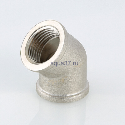 Угольник 1/2" 45° с внутренней резьбой Valtec (вид 3) Угольник 1/2" 45° с внутренней резьбой Valtec (фото, вид 3)